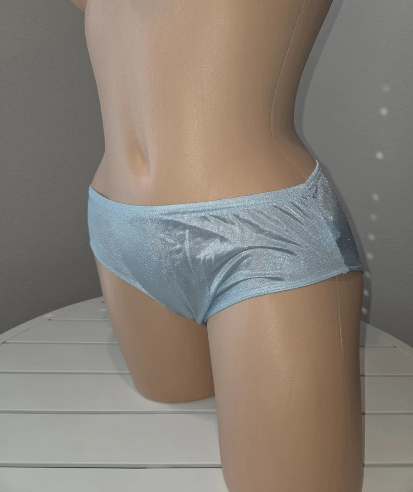 Shadowline 11032 Women’s Bikini Panty Nylon Brief Classic Colors Blue