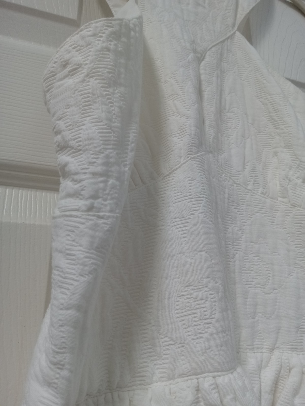 VTG Sonia Rykiel White Cotton Elegant Dress Excellent Condition