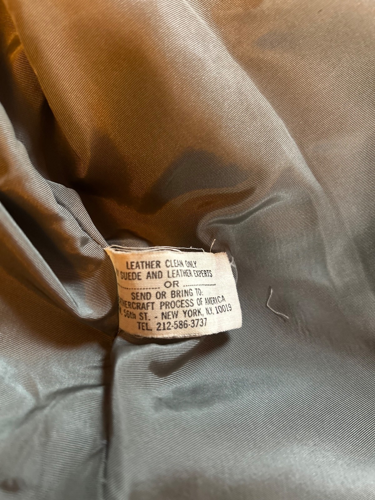 Vintage 24K Leather Dan Di Modes Coat Gray Full Length Trench Coat