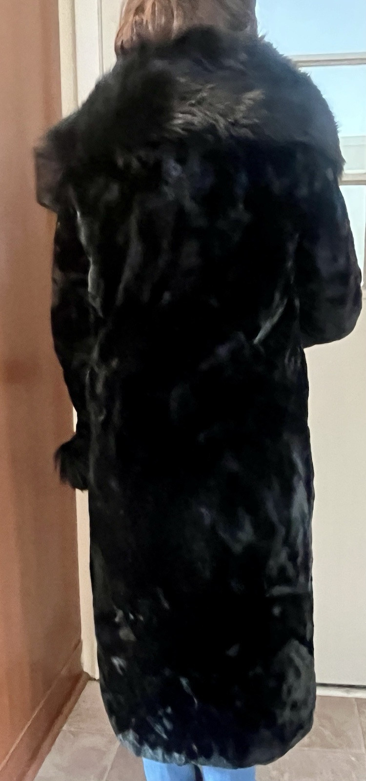 Vintage Hudson Seal Women’s Coat Small Antique 30s