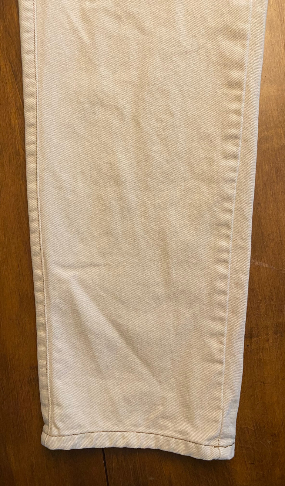 Vintage GIRBAUD Jeans from Marithe Francois Girbaud TAN CREAM Size 31