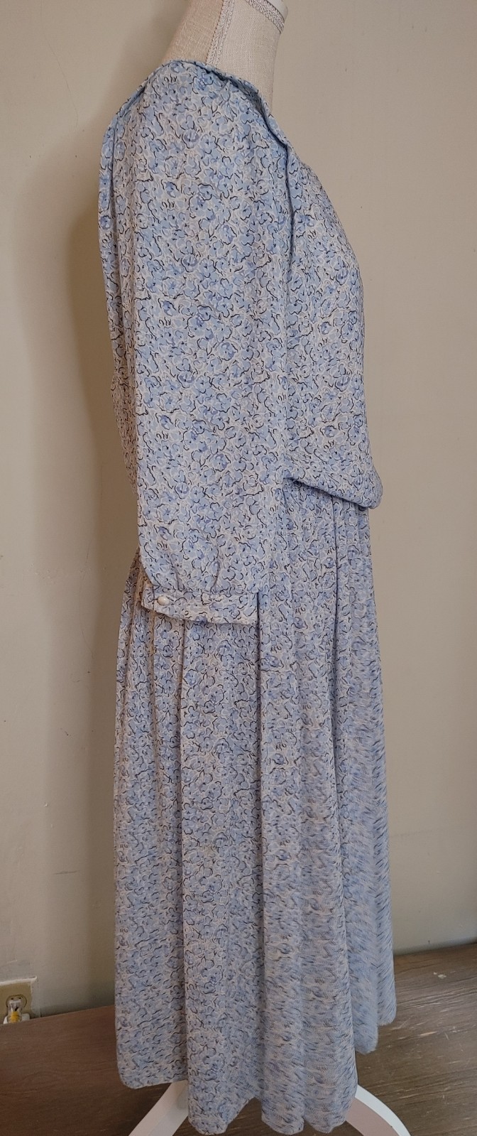 Vintage 80s Dress Secretary Church Grunge Grannycore sz 10 Damon II Union USA