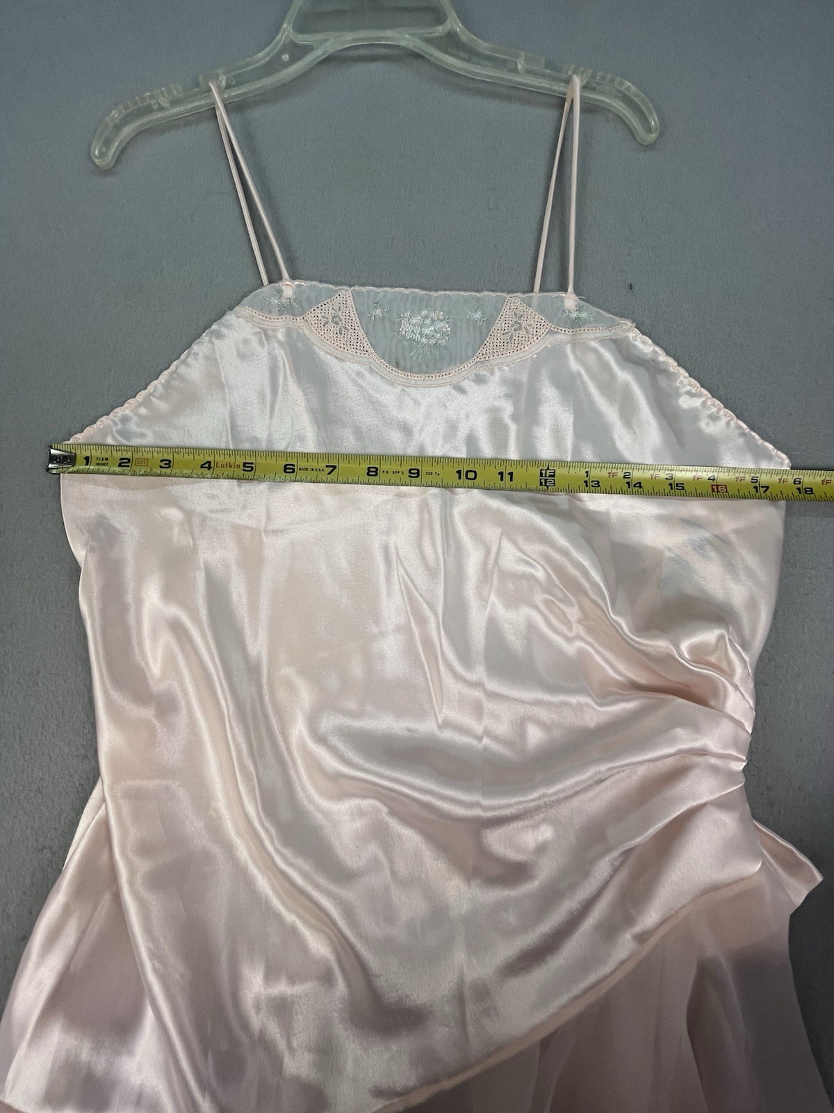 Rare 1970s Val Mode Lingerie Pink High Cut Teddy Cami Sheer Mesh Lace Med Nylon
