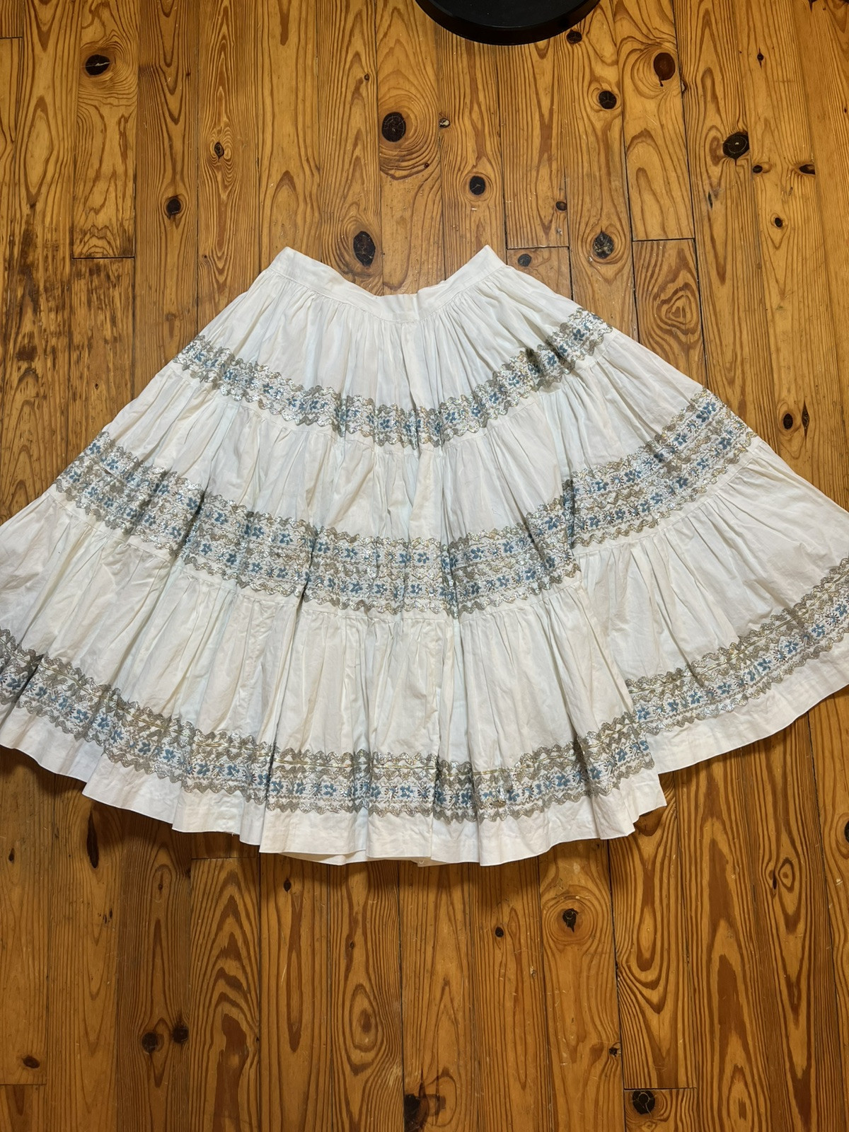 Vintage Rodeo Skirt Western Wear Cowgirl Texas Square Dance Handmade RARE