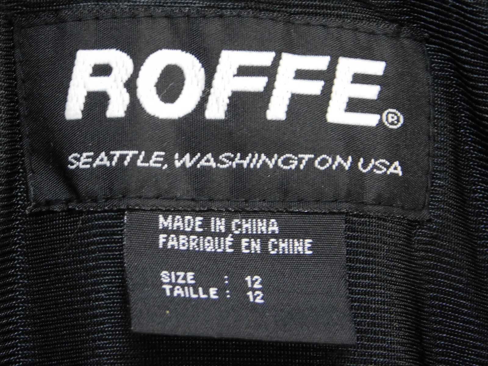 Womens Vintage Roffe Ski Jacket Winter Hooded Waterproof Breathable~Size 12 Blue