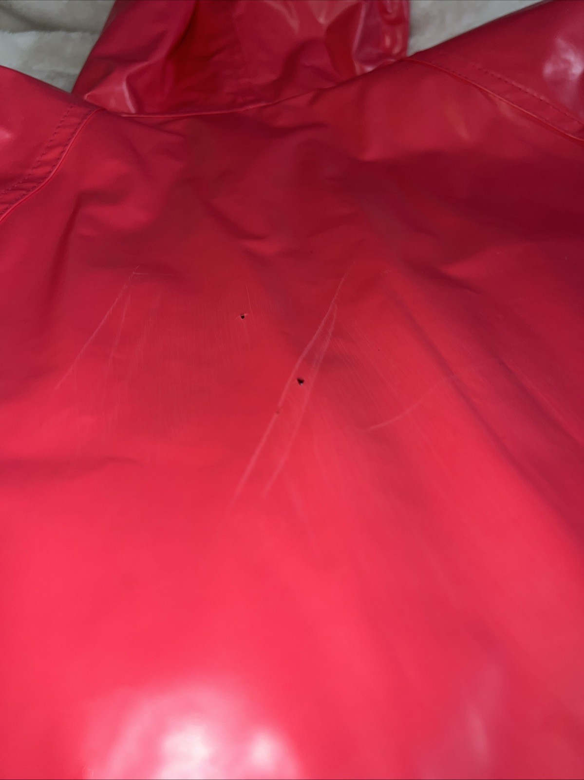 Misty Harbor Slicker Hooded Rain Coat Jacket Spring Y2K Princess Pink Lined