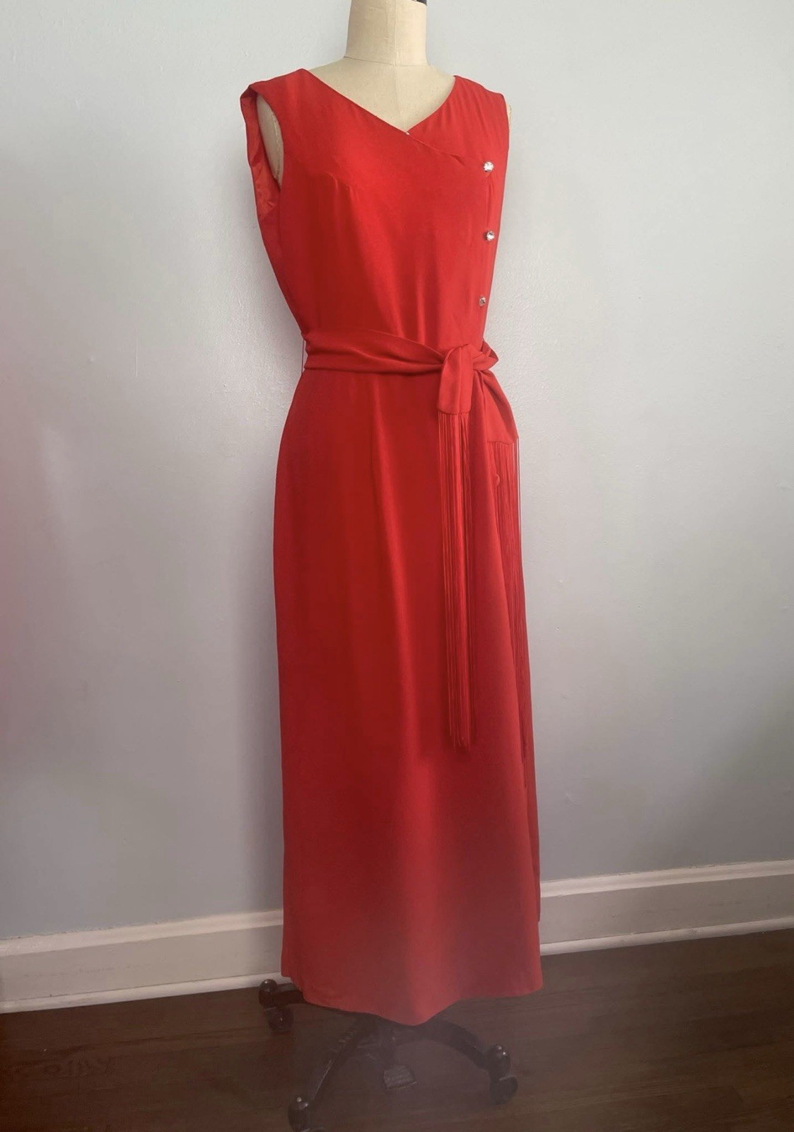 Tomato Jam 1960s 60s Vintage Lilli Diamond Jumpsuit Sleeveless