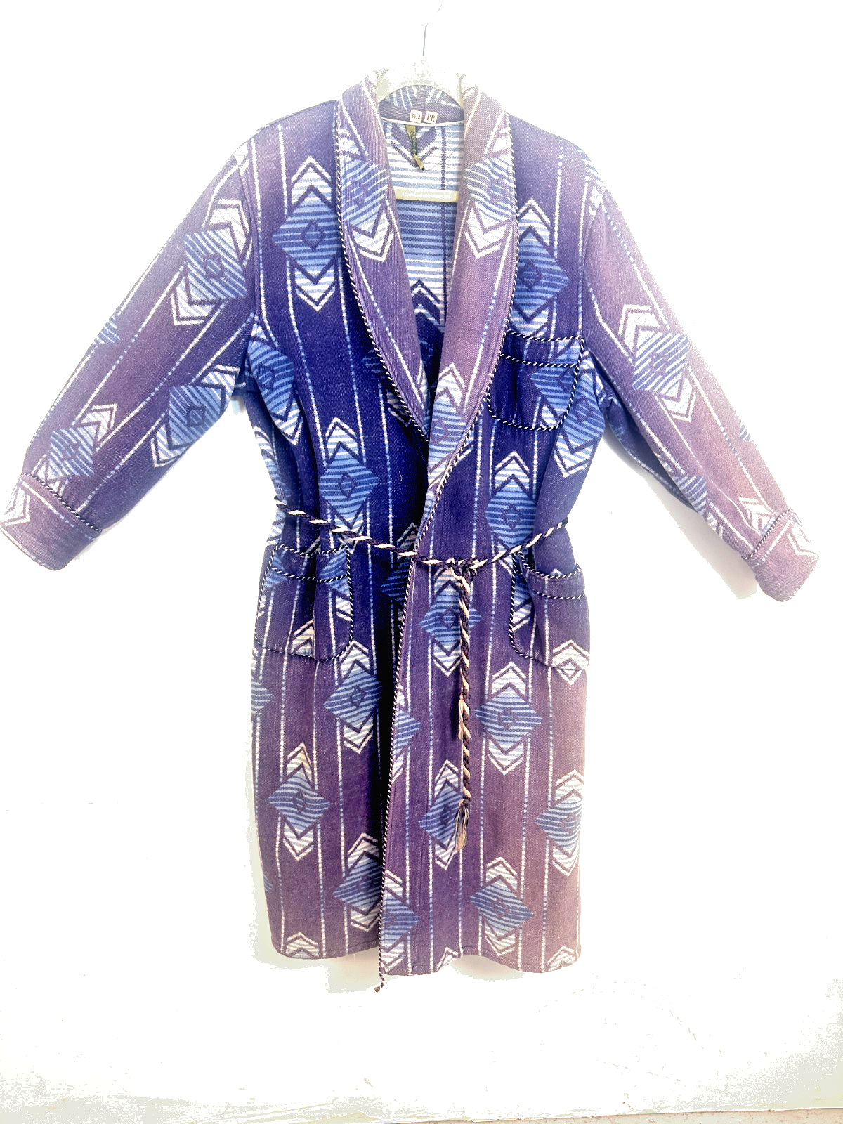 Vintage Genuine Beacon Blanket Robe W Original Tie/belt Unisex R