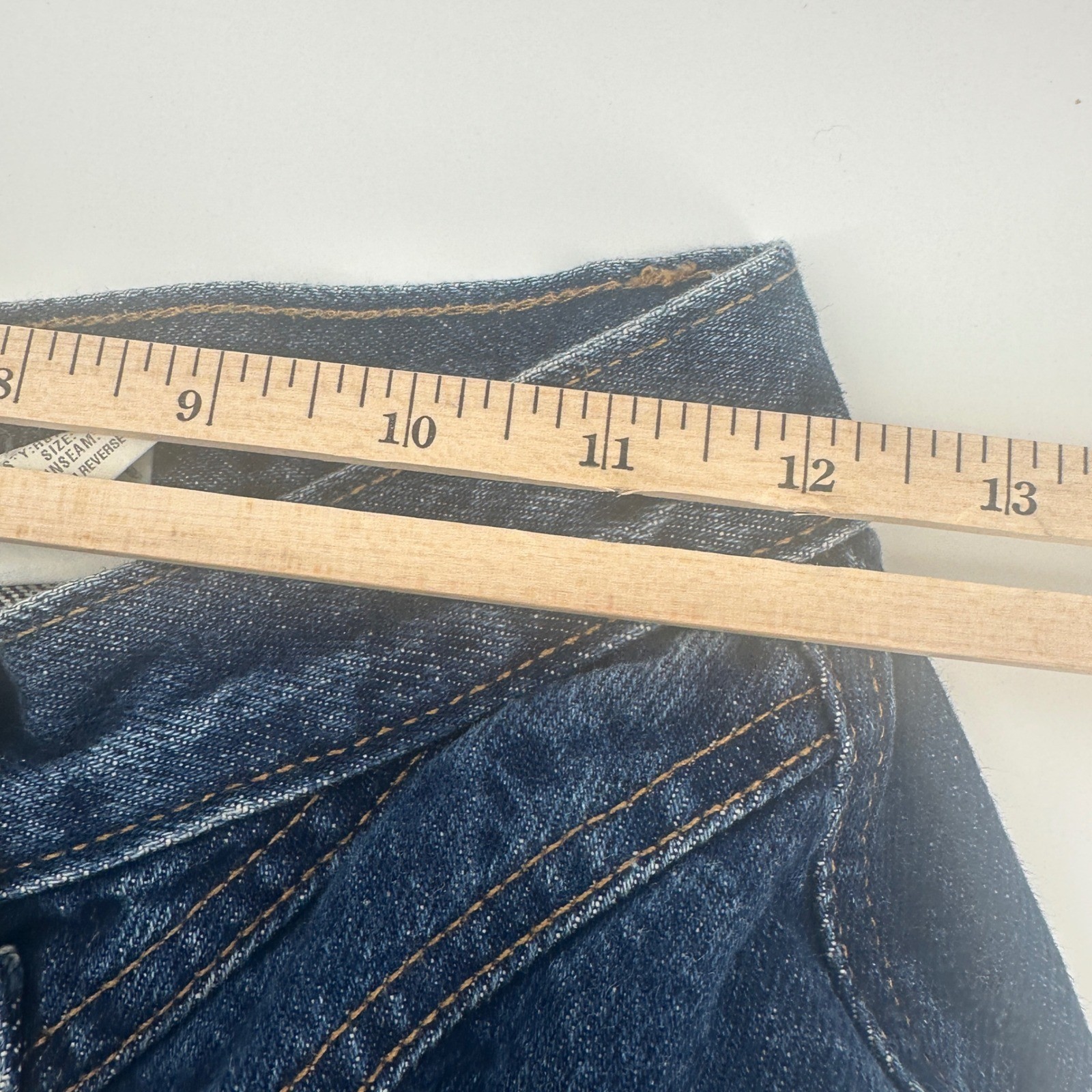 Rocky Mountain Jeans Womens 10 Blue Straight Fit Vintage 90s Western Rodeo Yoke
