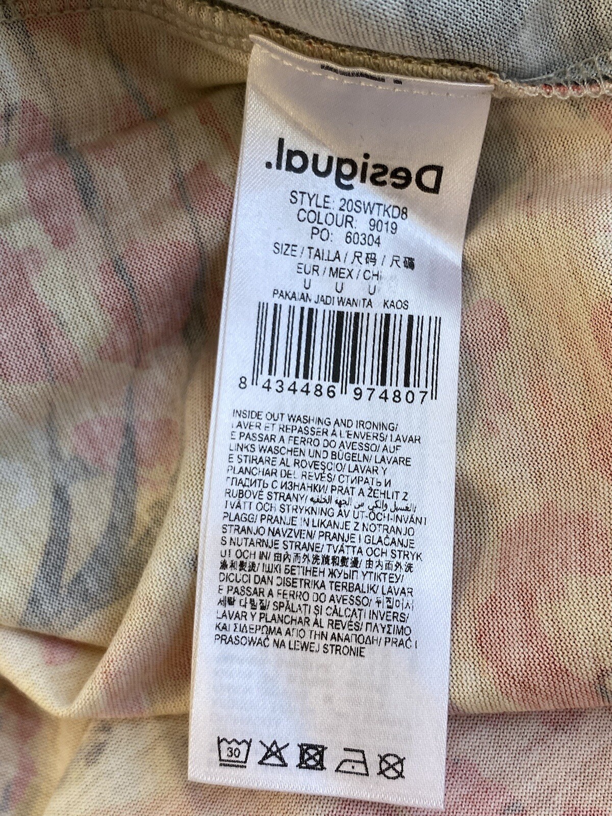 DESIGUAL JERSEY WOMEN WOMAN SHIRT VINTAGE JHD7625