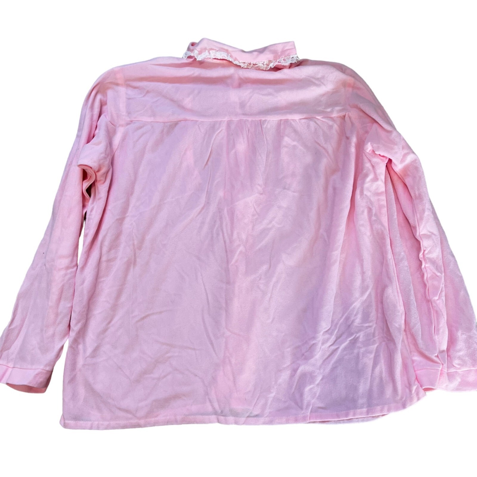 Ideal Lady Pink Size 36 Vintage Acetate/Nylon Pajama Sleepwear Set