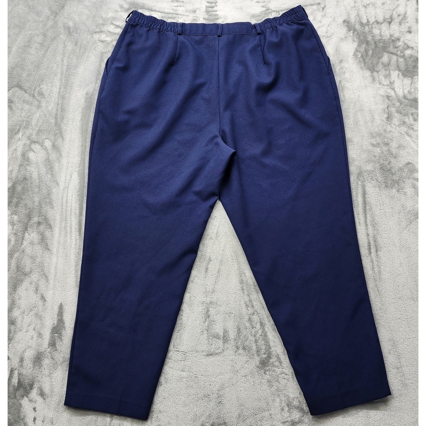 Vintage Studio Works Pants Womens 22WP Blue High Rise Tapered Office Preppy