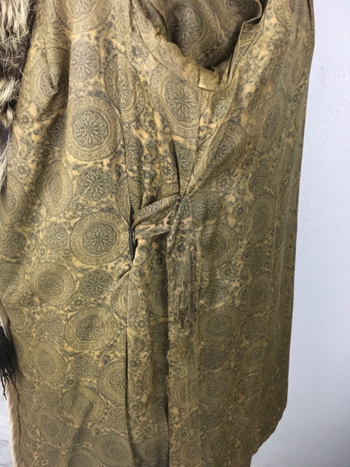 Vintage Raccoon Fur coat ladies M (2817)