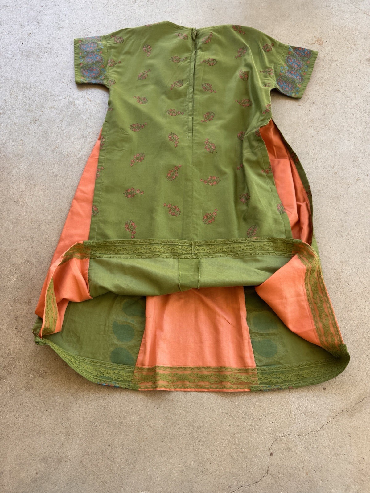 1960s Casuals Lahaina Maui Hawaii Pake Muu Dress Tropical Tiki Resort Luau VTG