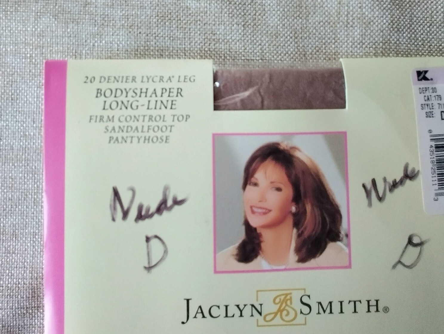 Lot of 6 Assorted Pantyhose Hosiery Jaclyn Smith Hanes NOS Sizes D & CD