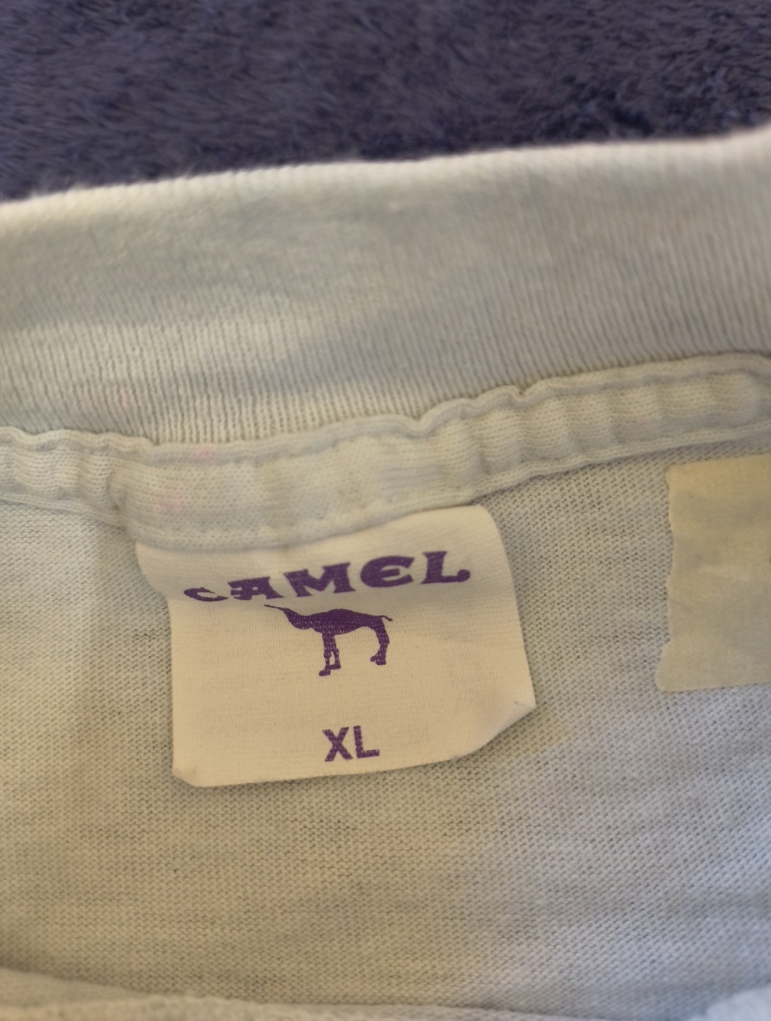Nos Vintage 1990s CAMEL Groove Blender Big Vegas Sided Pocket T Shirt XL Tie Die