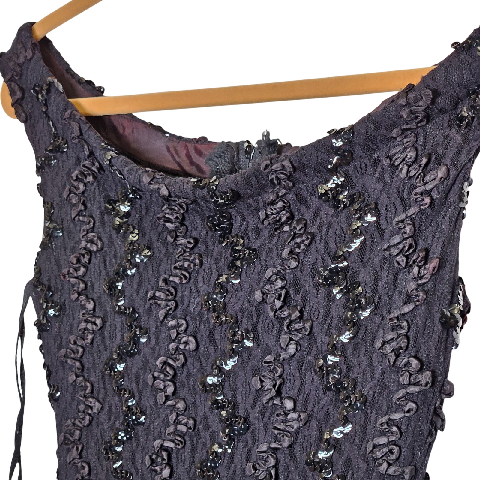 Vintage 80s 90s Lace Dress 5/6 Skater Grunge Whimsigoth Fairy Addams Mermaid