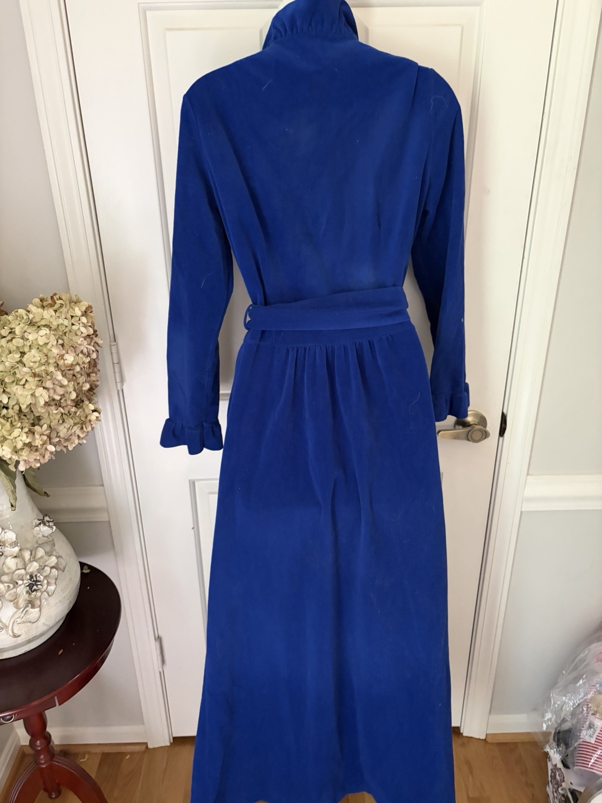 Vintage Van Raalte At Home Wear Diva Maxi Hostess Robe