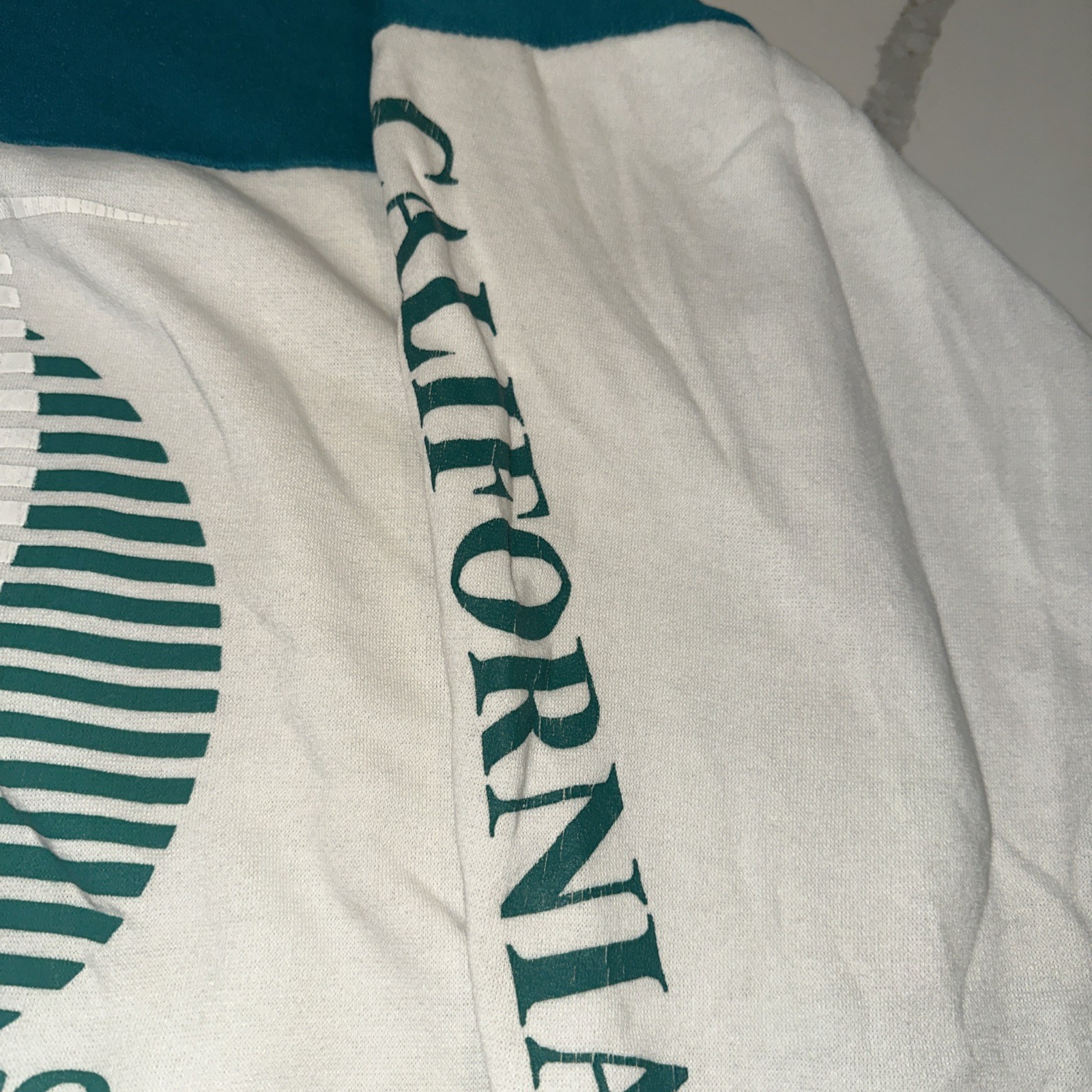 Vintage San Francisco Sail Boat Quarter Zip Pullover