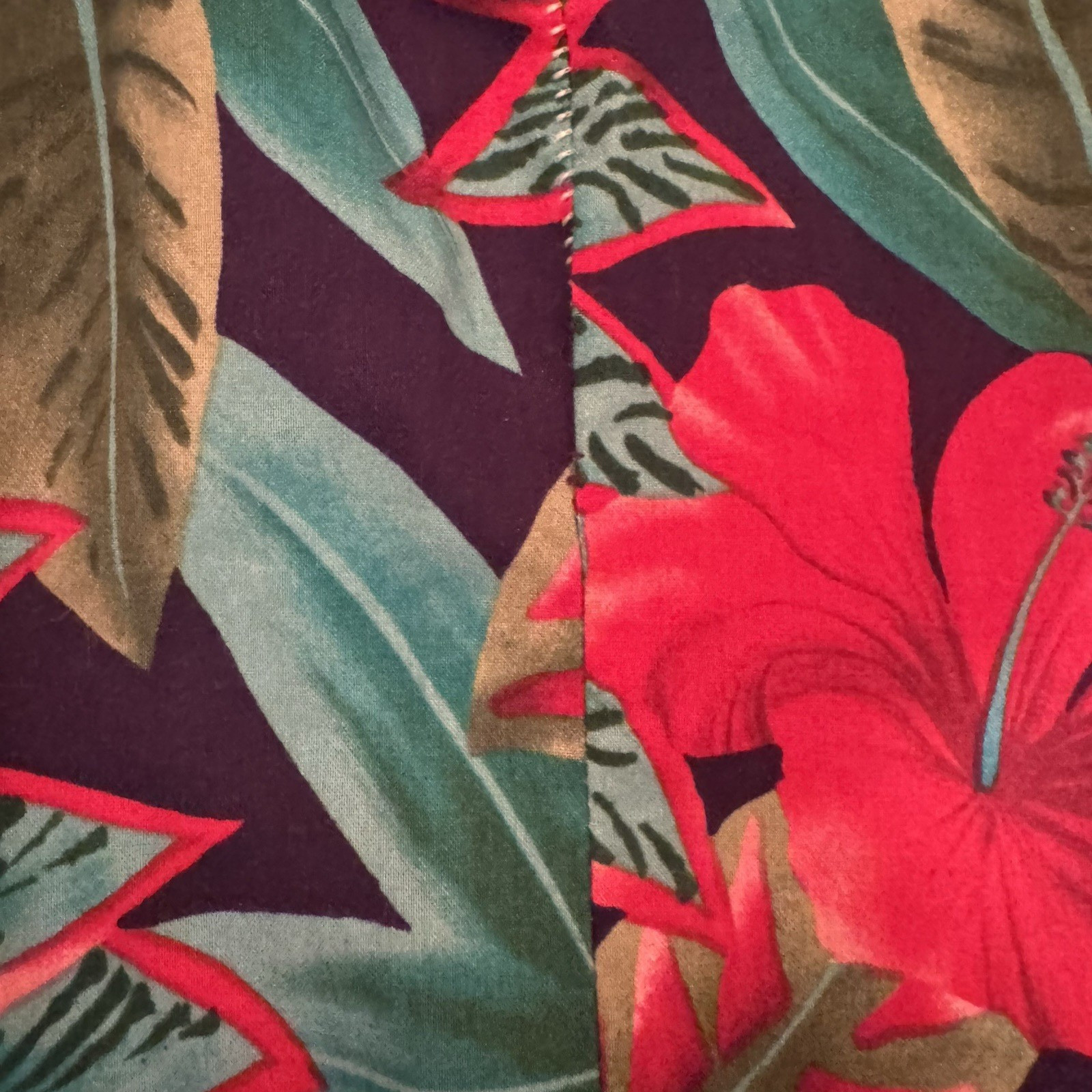 Vintage Hilo Hatties The Hawaiian Original Muumuu Floral Maxi Dress Womens XL