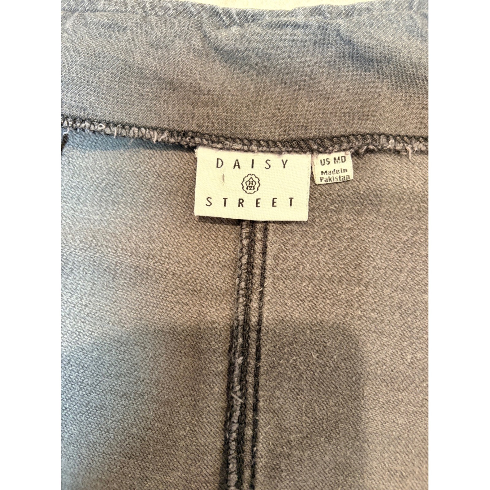 Daisy Street Whimsigoth Mall Goth Star Pleated Denim Skort Grunge Core MD