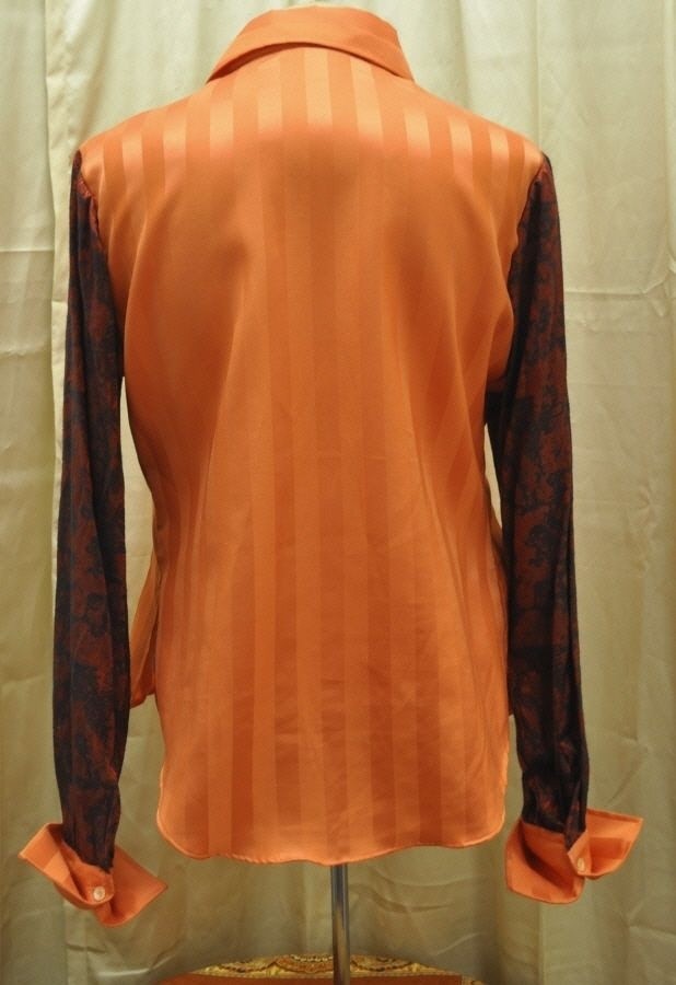 Tucci emo mod vintage retro Disco 70’s blouse Top 13/14