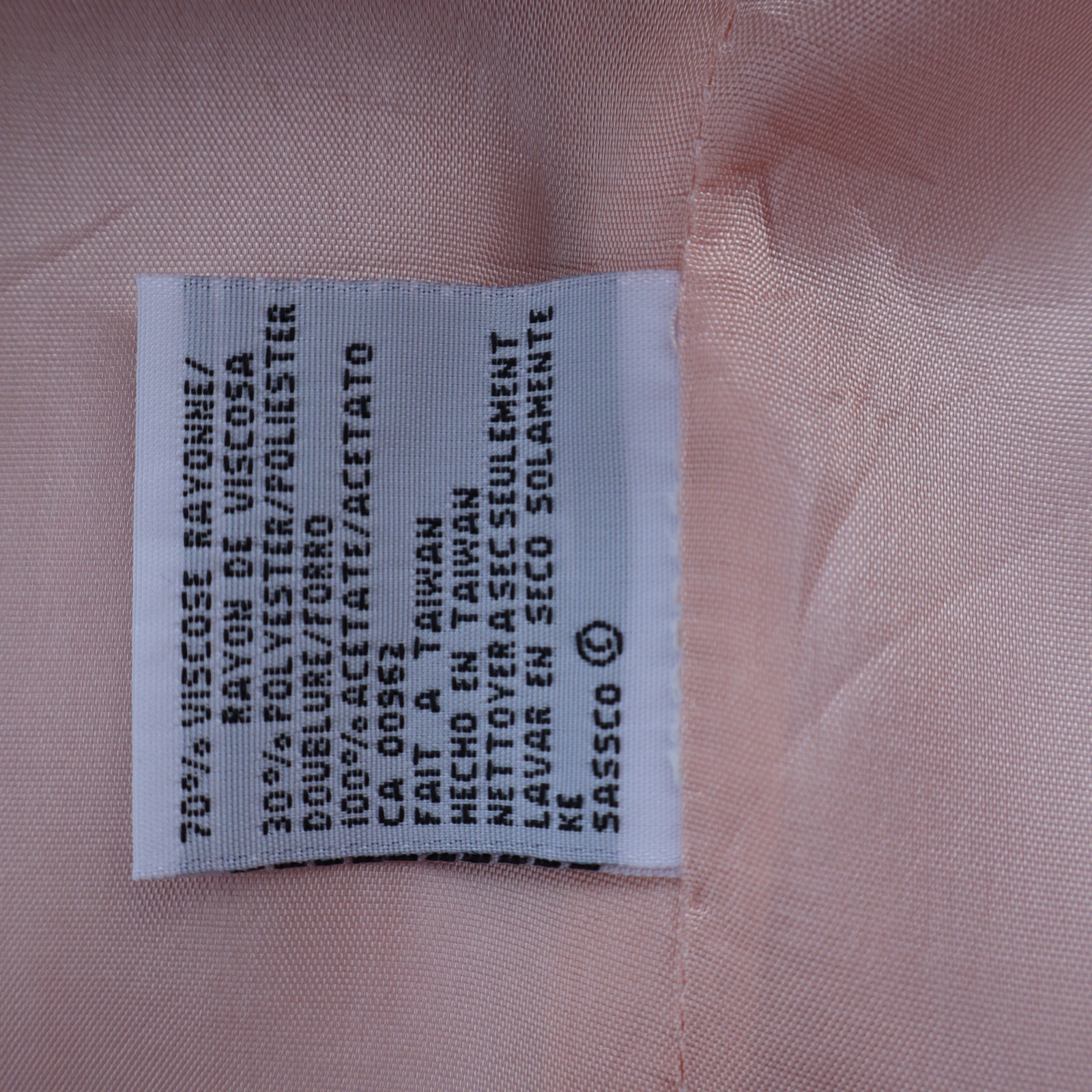 Vintage Women’s Size 10 Pink Microcheck Wool Blend 2pc Skirt Suit Kasper A.S.L.