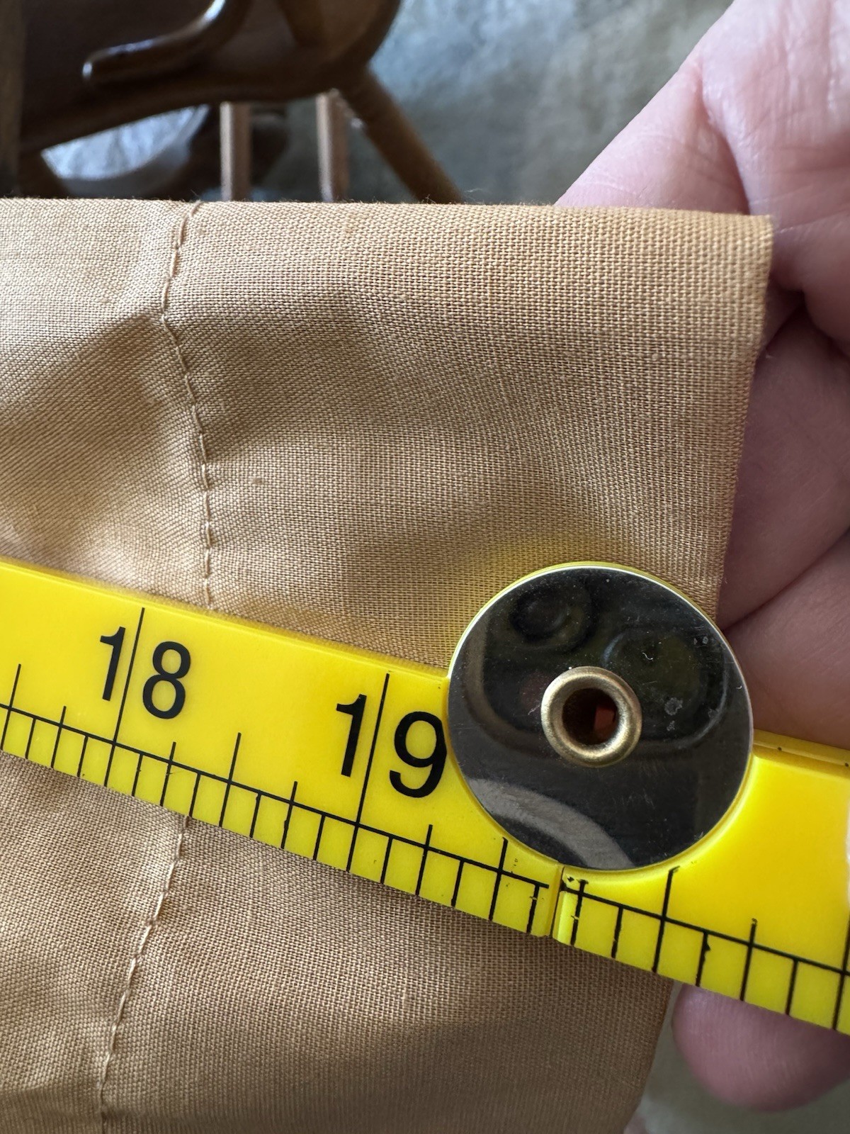 Vintage 60s woolworths Lee’s Tan Grocery/Chore Smock Shirt XL :NOS