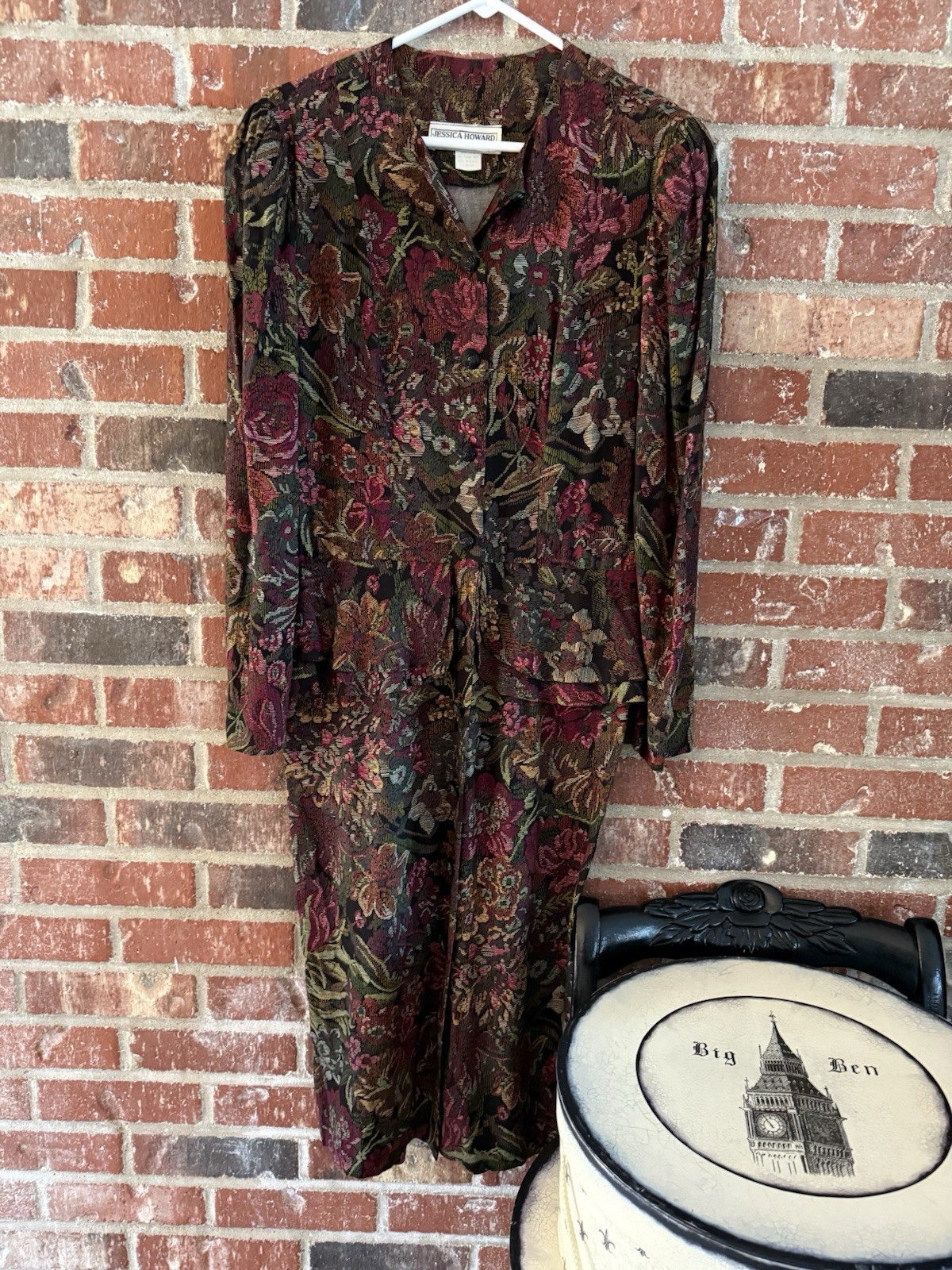 Vintage Jessica Howard Purple Dress Size 14