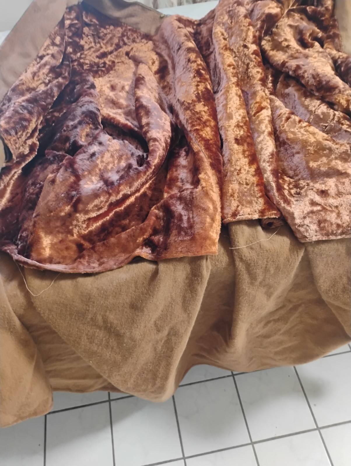 50’s Antique Vtg Heavy WOOL Camel Cape Quality Southwest Poncho blanket 100 X57