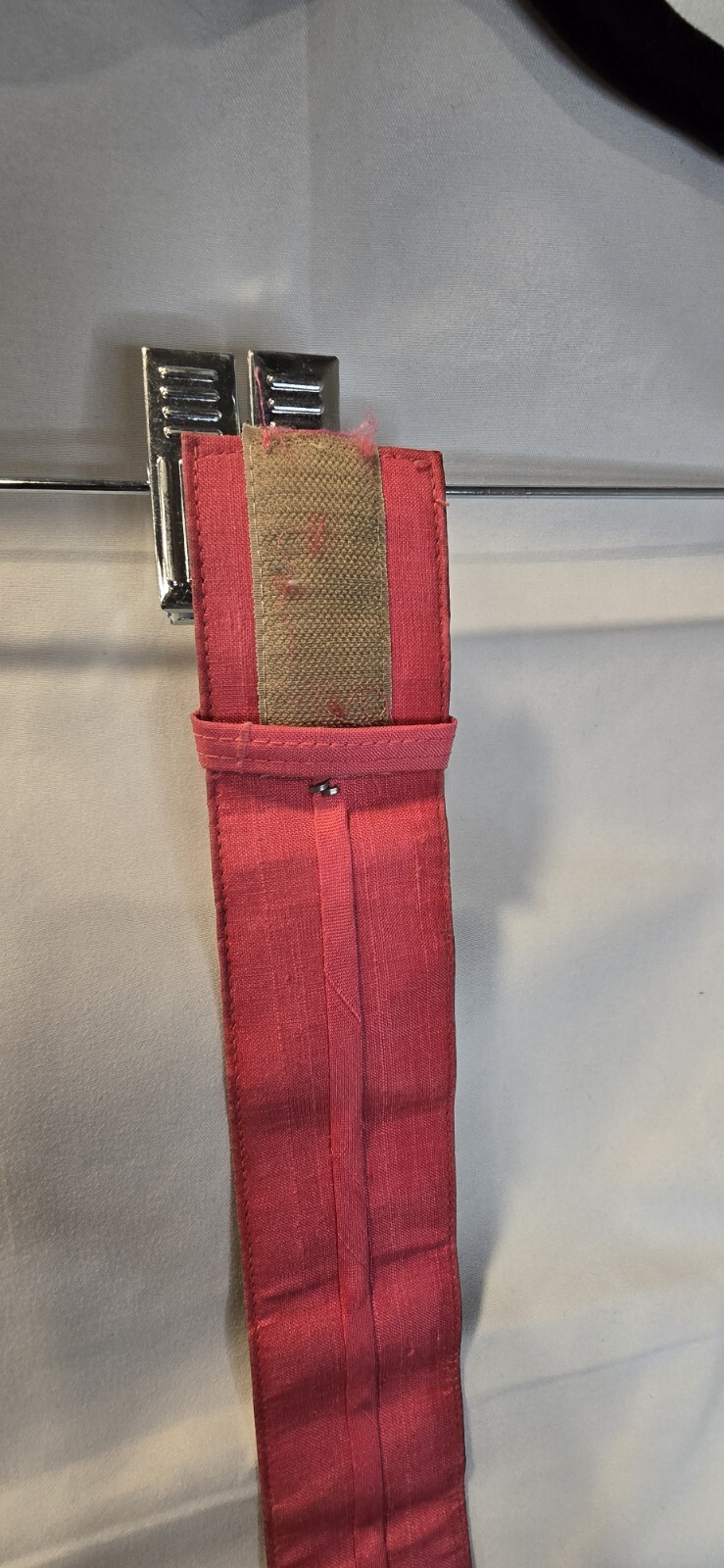 Vintage 40’s-50’s Paul Sachs Original Dress Pink Size 18 Matching Belt