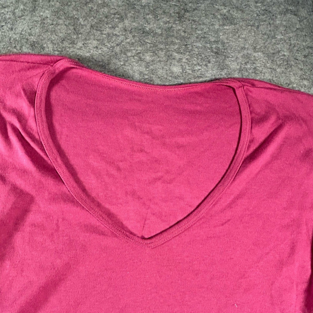 Vintage Harley-Davidson Shirt Womens Large Pink Floral V Neck 80s Biker Holubek