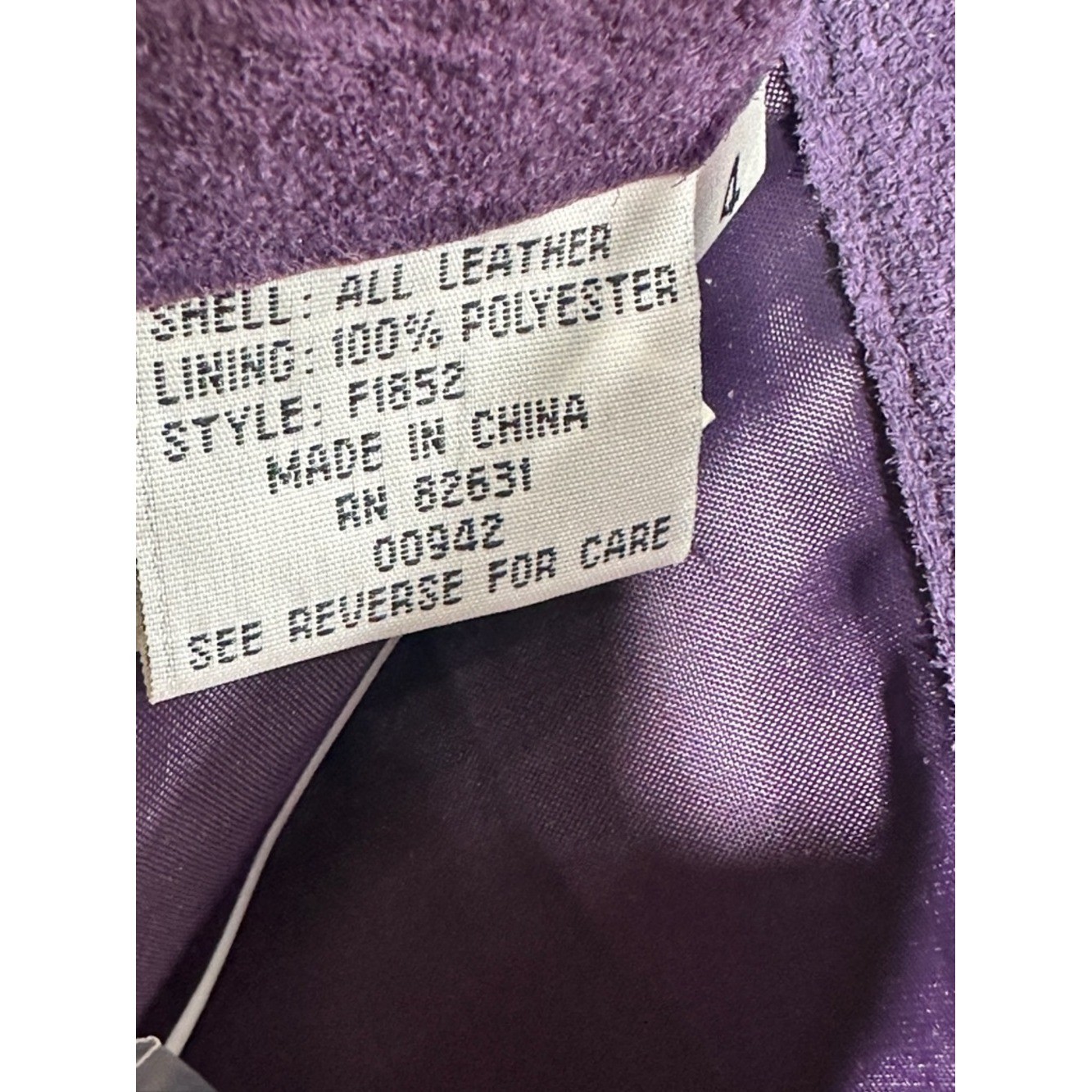 Newport News vintage Skirt size 4 Purple Suede Whimsigoth Indie Sleaze Retro