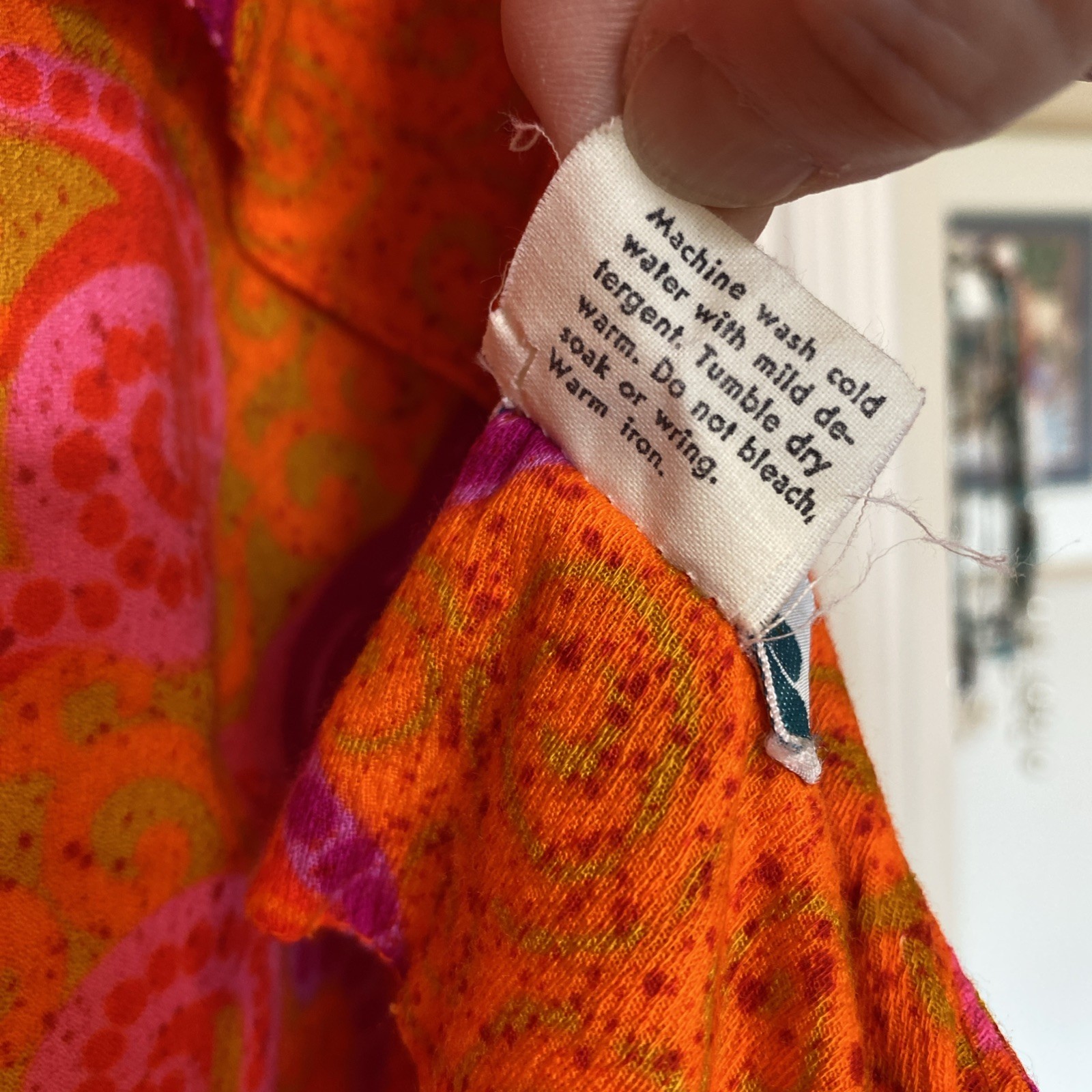 Vintage JC Penneys Hawaii Vibrant Floral Maxi Dress Women’s