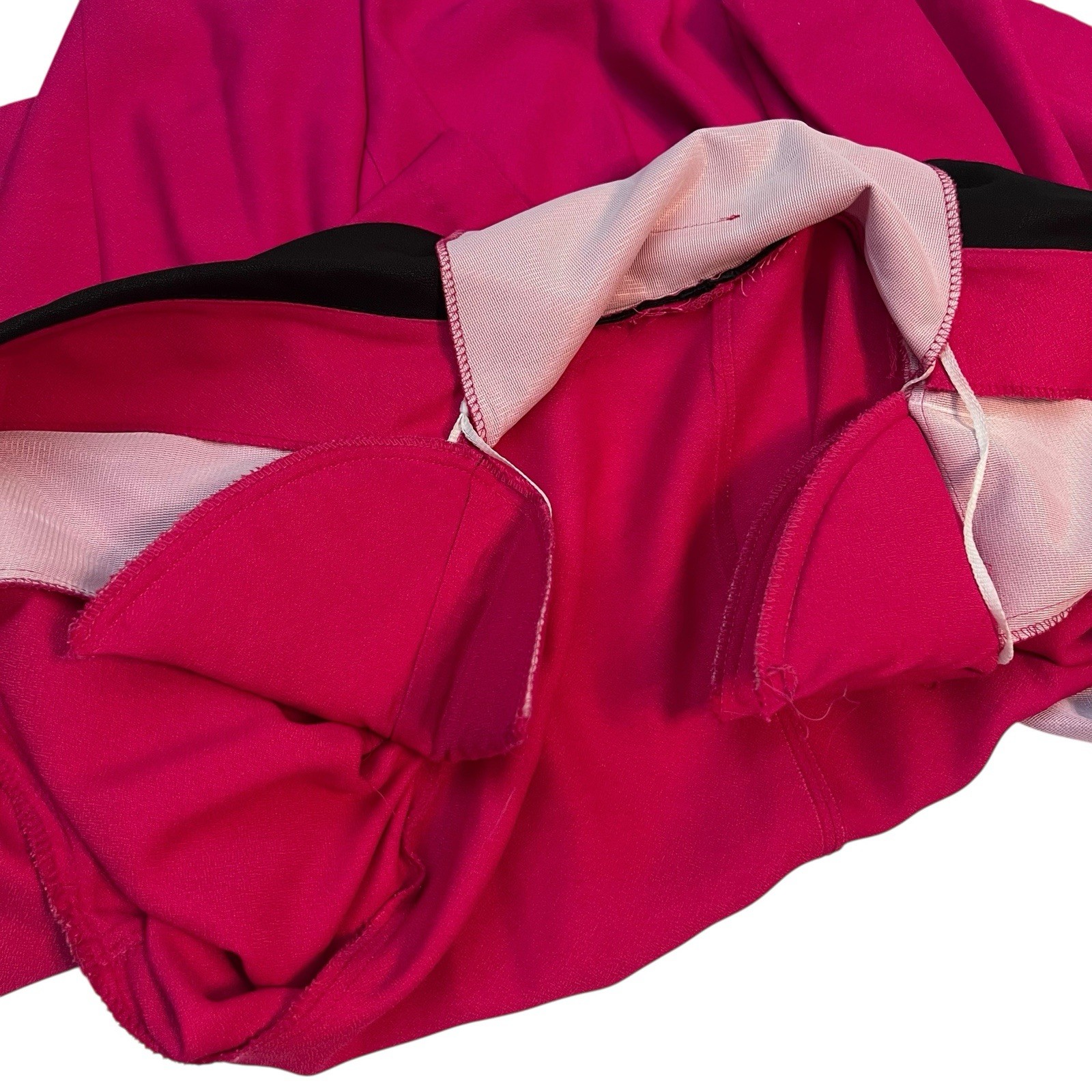 Vintage Hot Pink Black Lapel Blazer R&M Richards Bold 80s 90s Power Jacket Sz 16