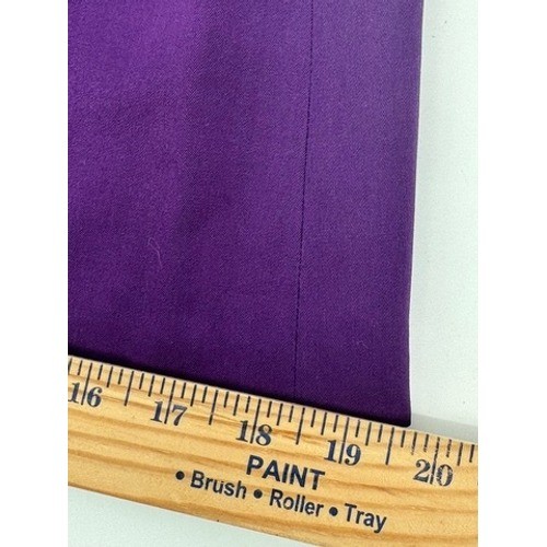 Gianni Versace Couture Mini Skirt Women 42 Purple Wool Crystal Vintage Italy