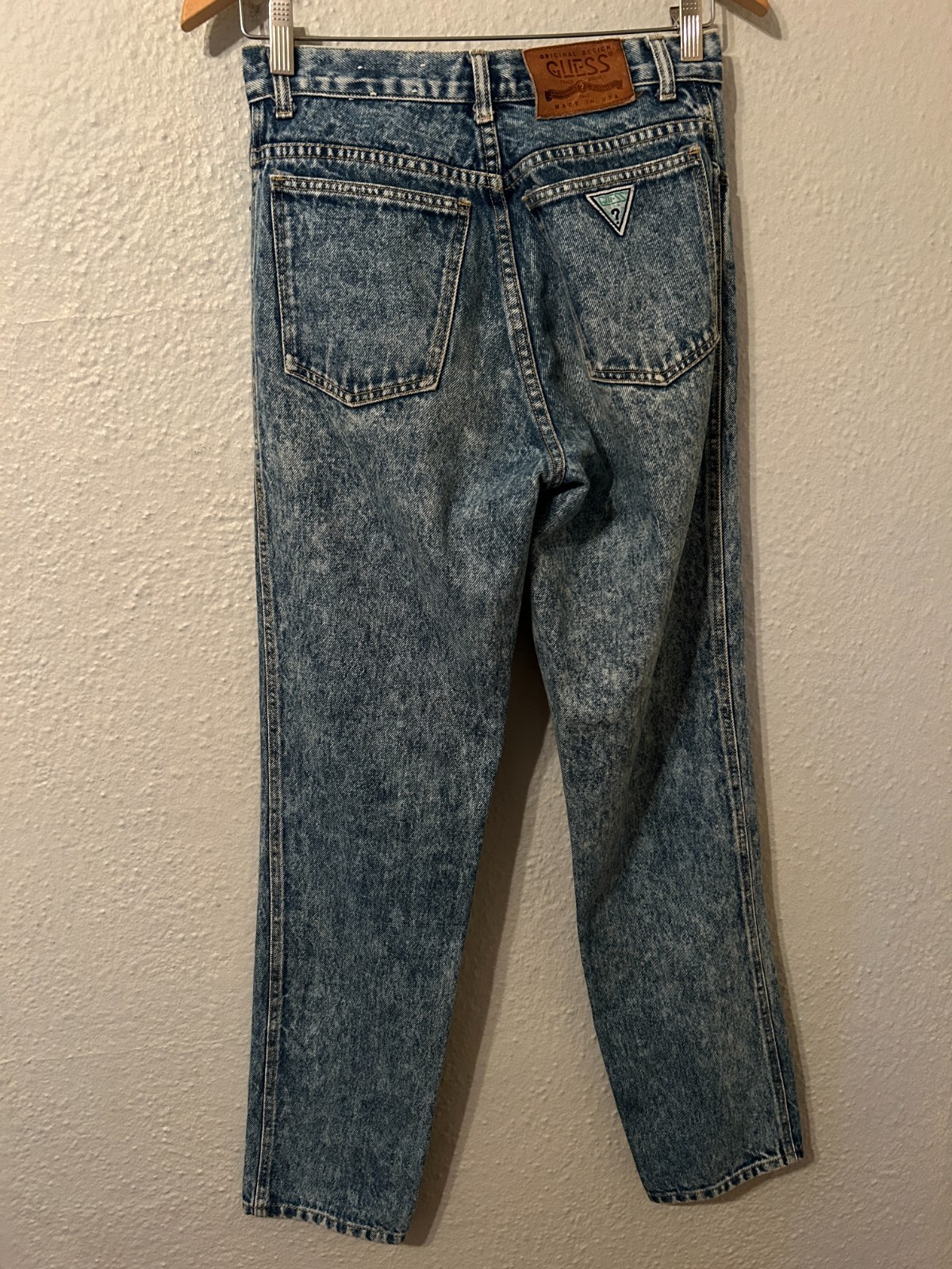 Vintage Guess Size 29×32 Georges Marciano Acid Washed 10110P Tapered Mom Jeans
