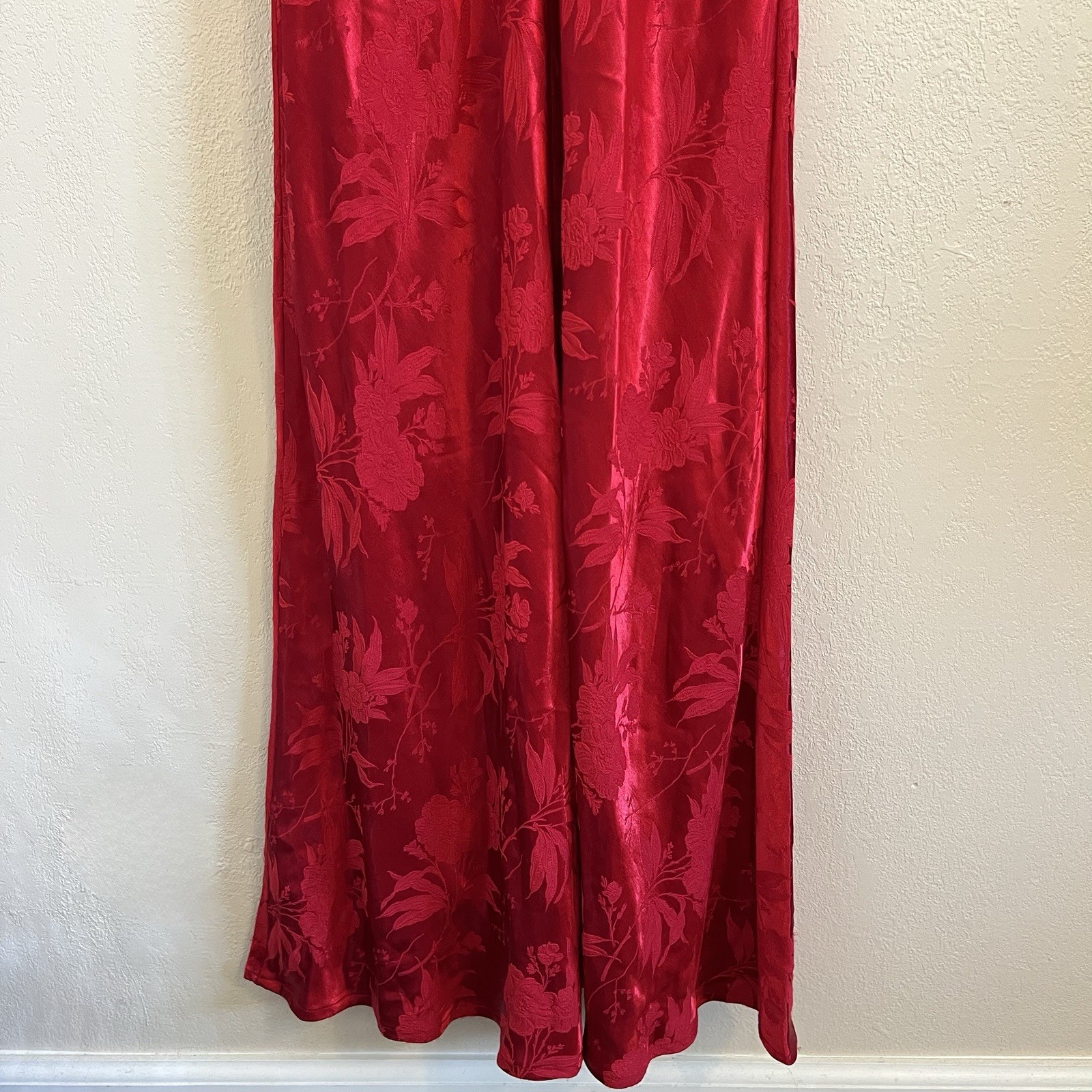 Vintage All That Jazz Satin Brocade Dress