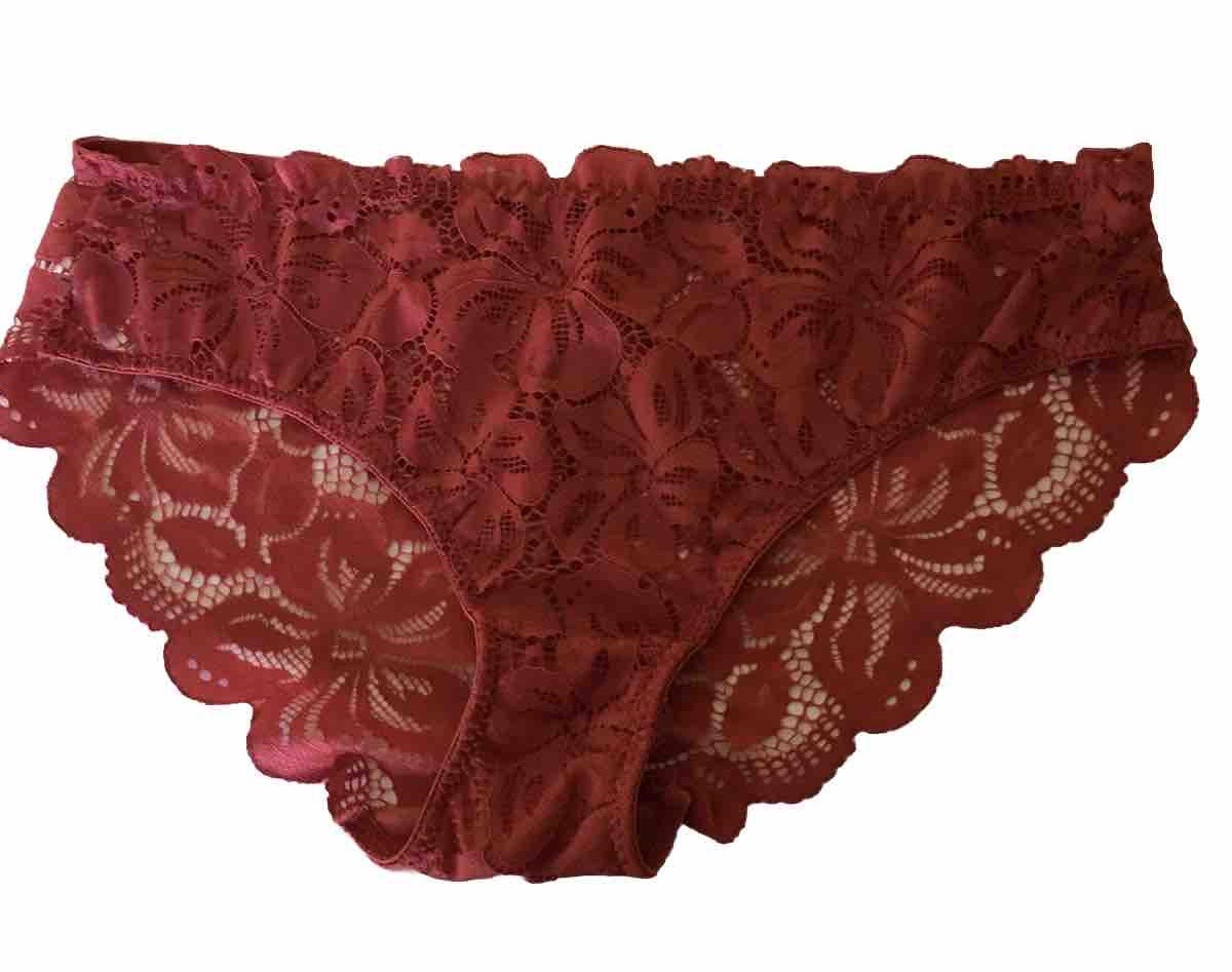VTG ~ MARILYN MONROE ~ 4 pairs of all Lace Bikini Panties Size M Nylon Blend