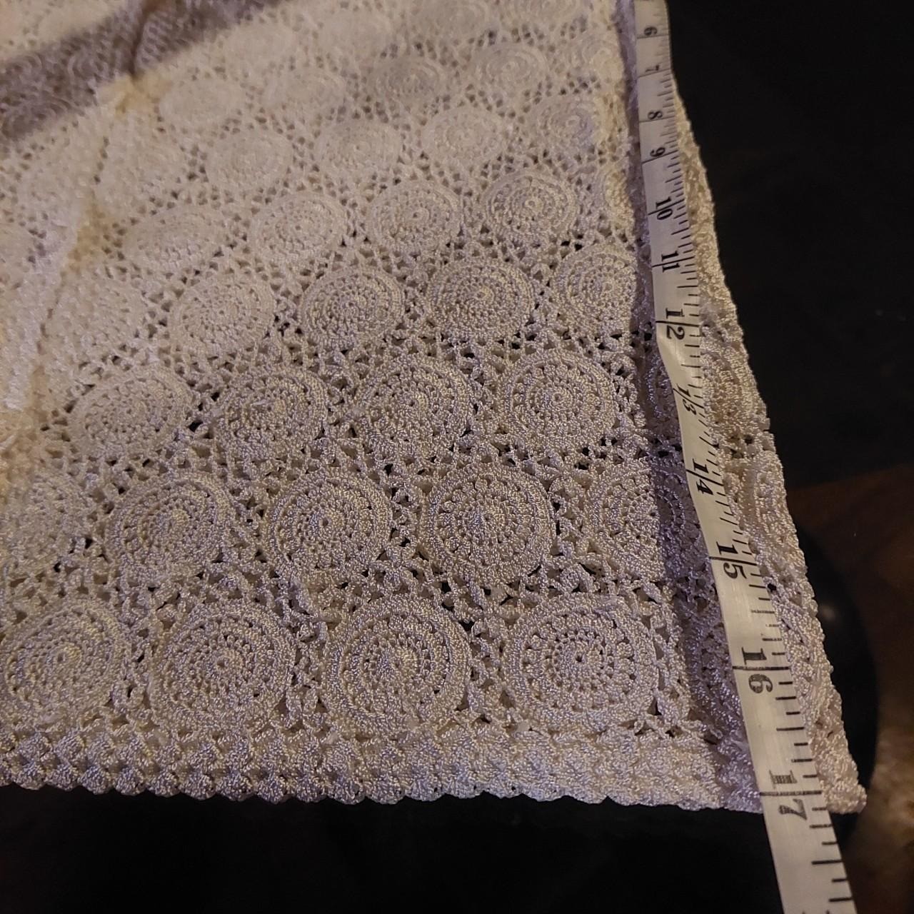 Vintage full lace white cardigan