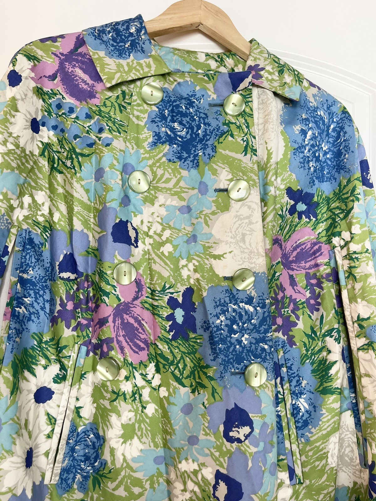 Amazing Vintage Weatherbee Fashion Original Cape Coat Water Repellent