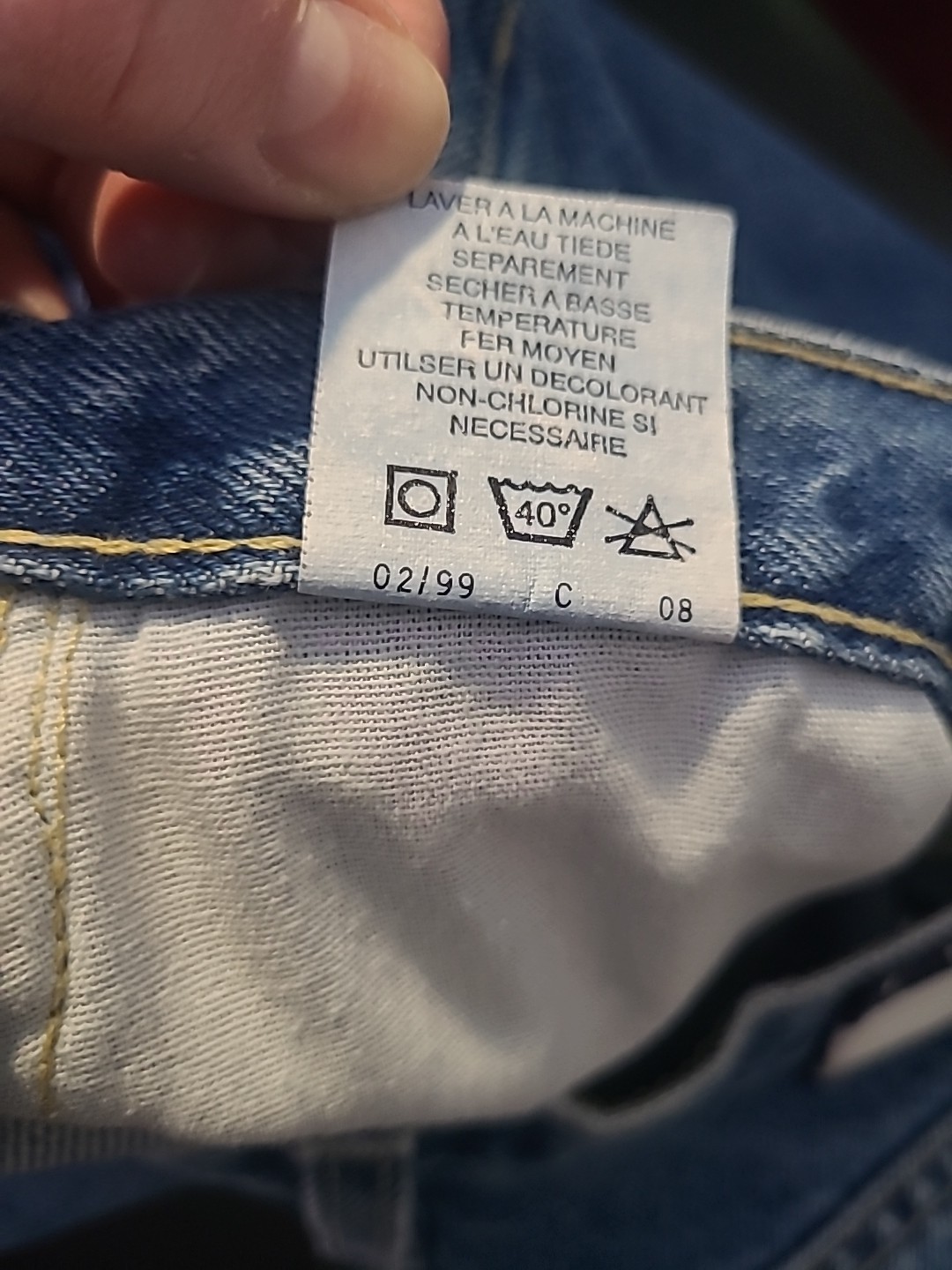 Tommy Hilfiger Vintage Y2K 1999 Relaxed Jeans Women’s 9 / 32 Inseam Made In USA