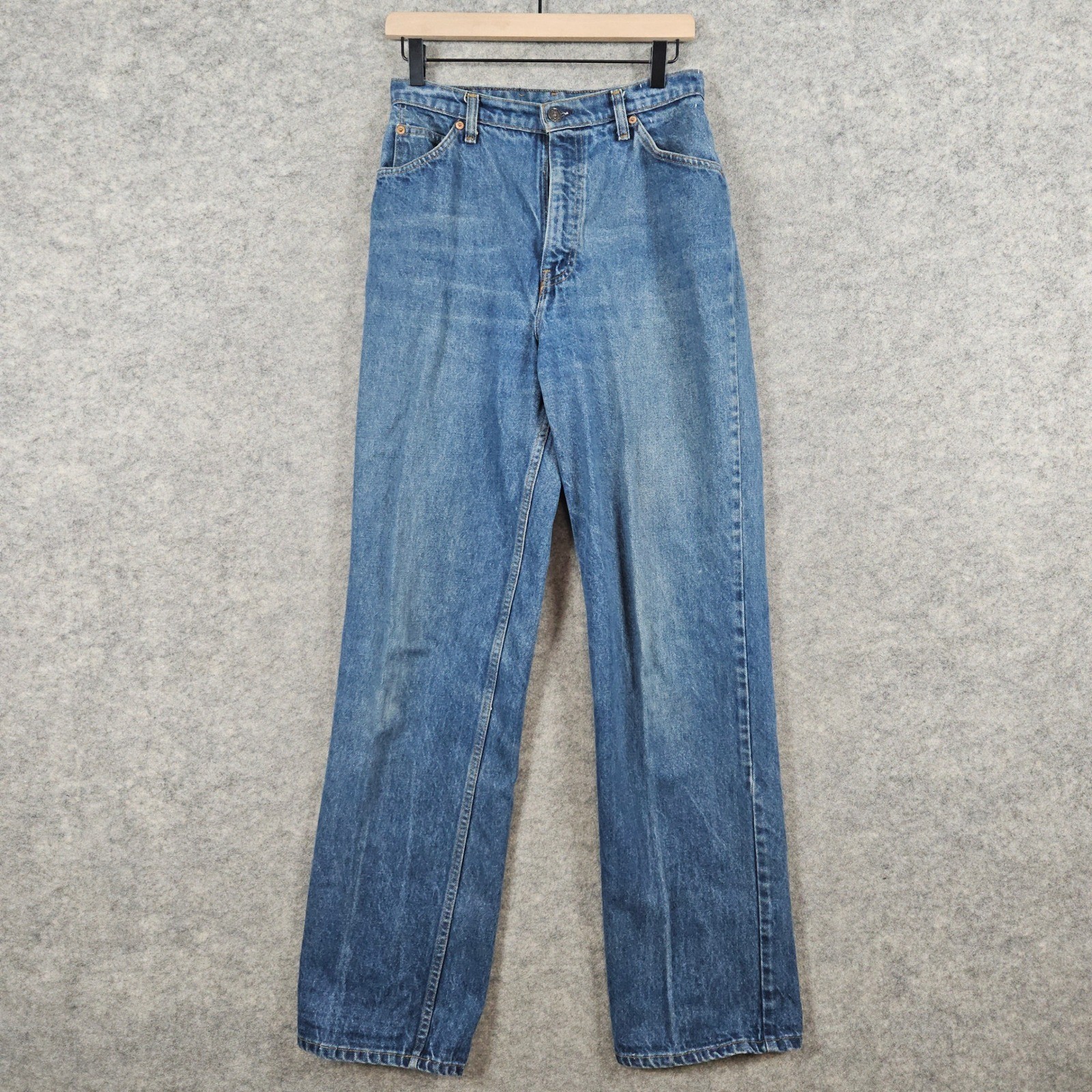 Vintage Levis California Straights Jeans Women’s High Waist Denim 27×34 ZIPPER