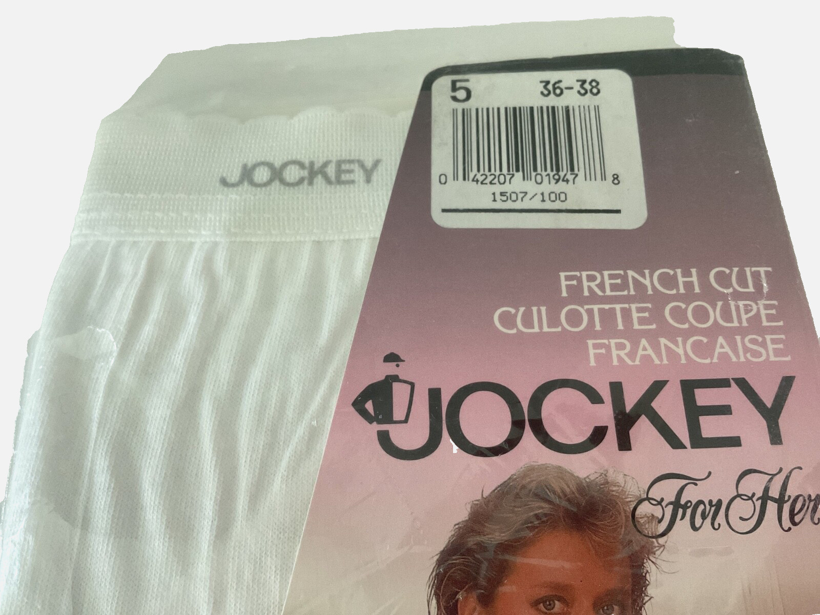 Jockey For Her French Cut Size 5 Cotton Panties Underwear New Sealed in Pkg (3)