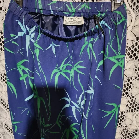 Vintage Da Rue for Draper,s & Damon,s Top And Pant Set