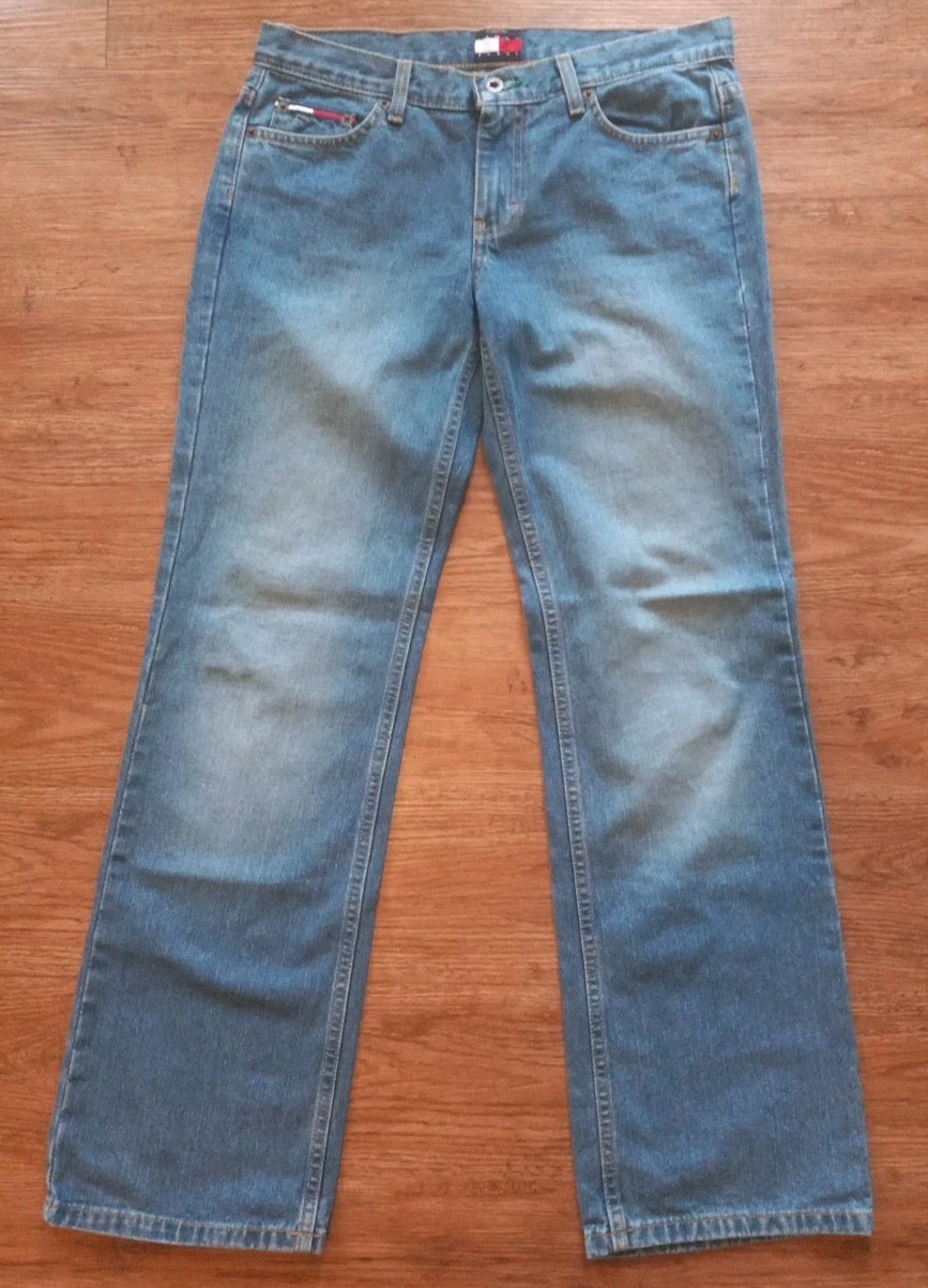 Vintage Women’s Tommy Hilfiger Uav-Uav Tommy Jeans Sz 5 Straight Med Rise