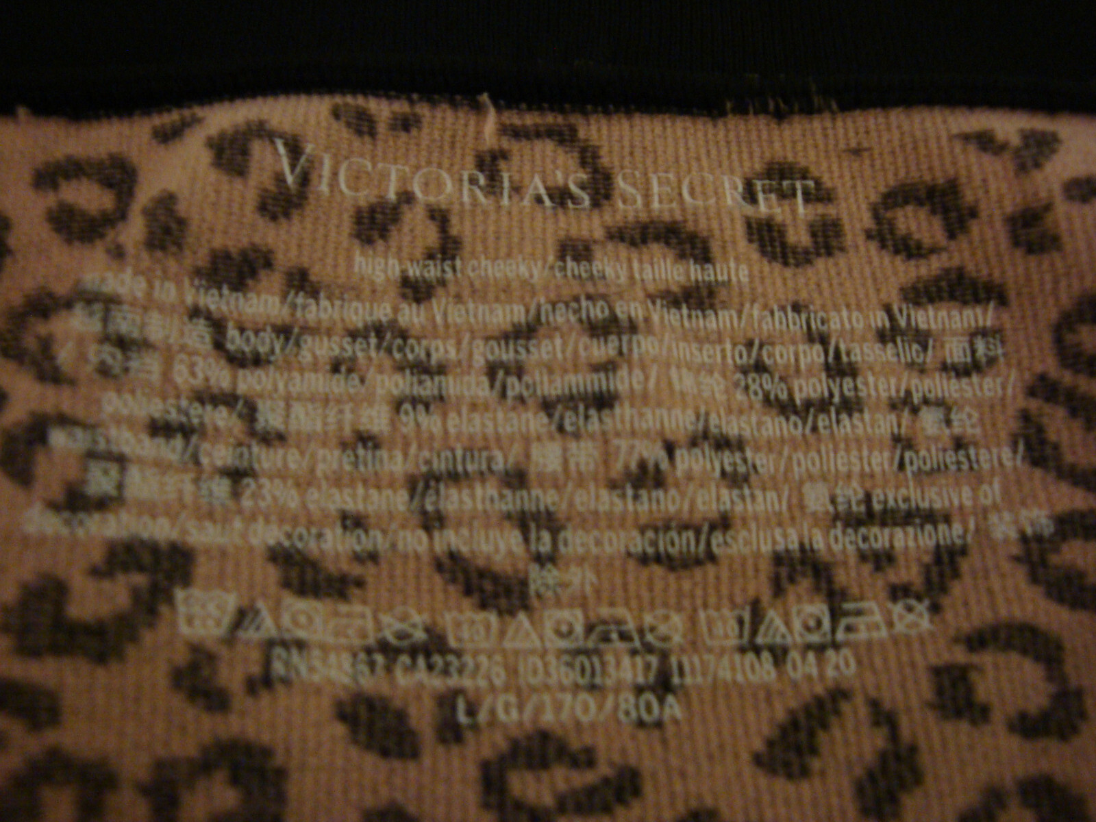 Lot of 6 Victoria’s Secret L Silky Smooth Bikini Cheeky Satin Hiphugger Cheekini