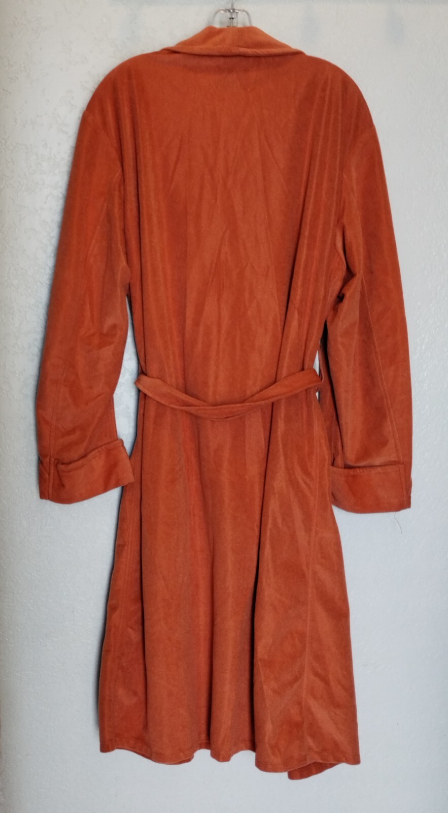 Orange Robe Vintage Soft Velvet Like, Unisex, Mens Women’s Glam Mac Phergus