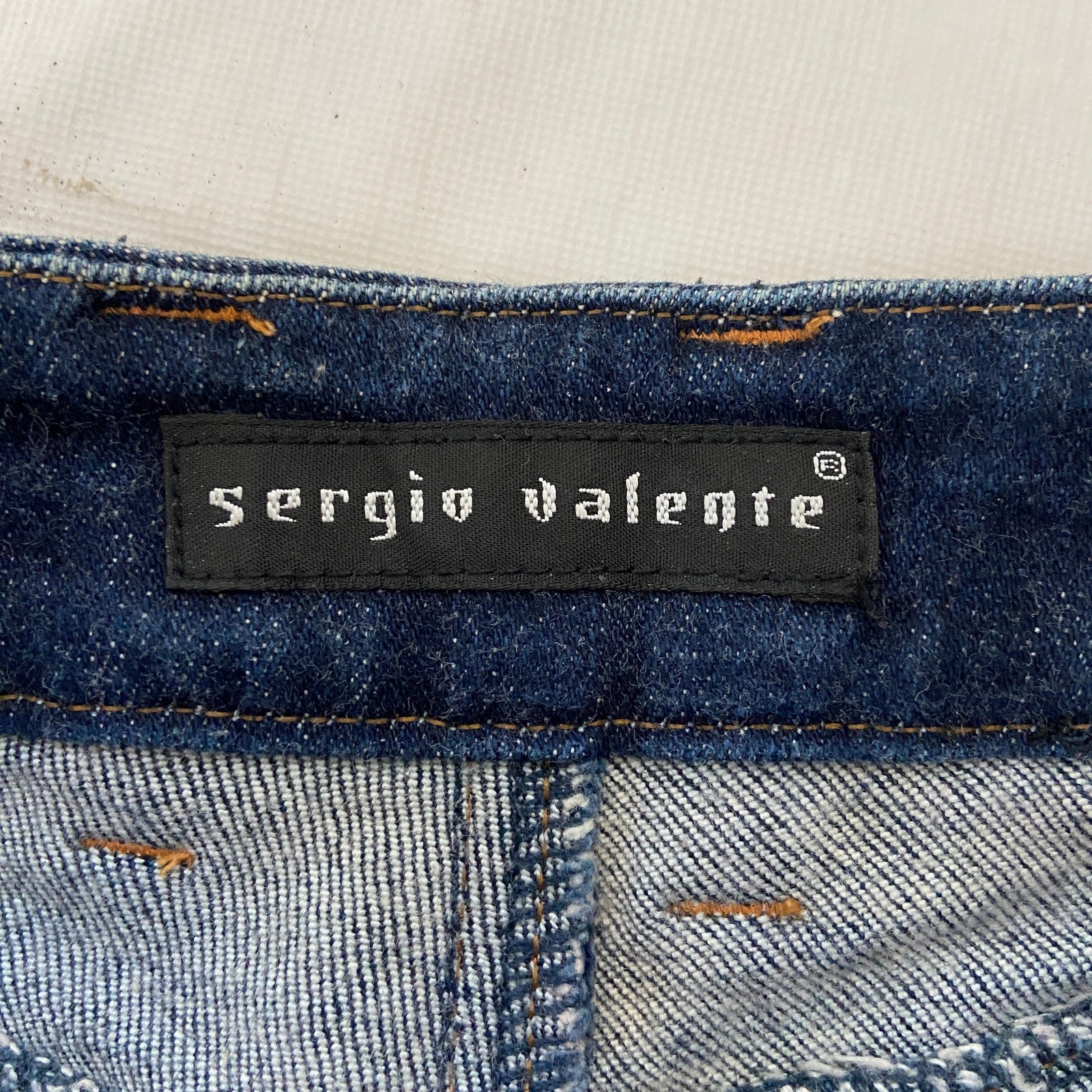 VTG 80s 90s Sergio Valente Leopard Print Fur Jeans Dual Tone 5 Pocket Womens 26