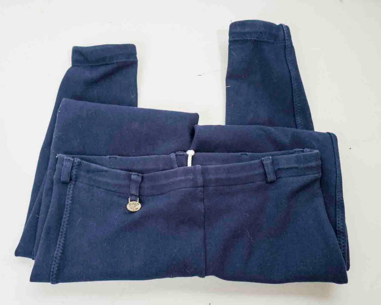 On Course Navy Blue Riding Pants Womens 30 inch